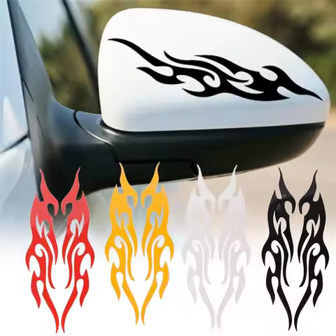 汽车贴纸 改装火焰反光贴 汽车外饰配件贴花 moto Body Decor Voiture Supplies 자동차 용품 베스트