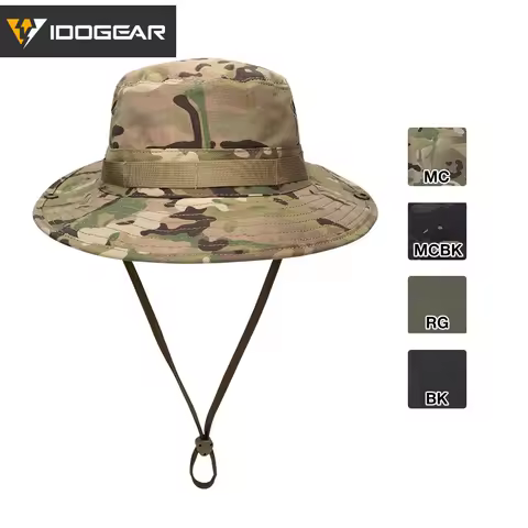 IDOGEAR 战术博因帽 MOLLE 耐用指挥官帽可调节 3620