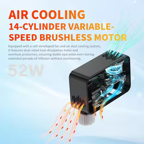 TOWILD A15 智能自行车气泵 150PSI 高压迷你便携式电动泵适用于 AV/FV 轮胎充气机自行车配件