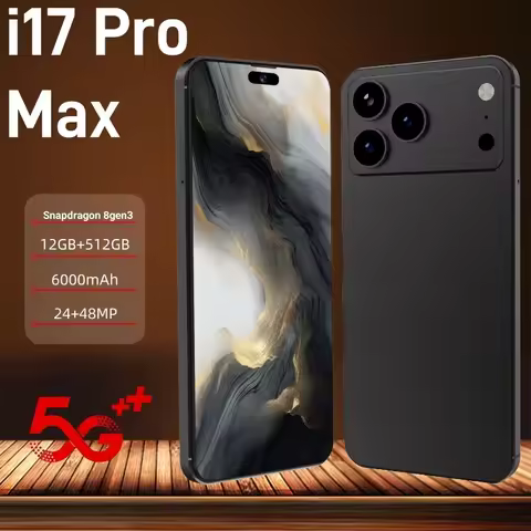 2026新款 i17 Pro Max 智能手机智能4G 5G双卡双待安卓系统12GB+512GB全球版6000mAh电池