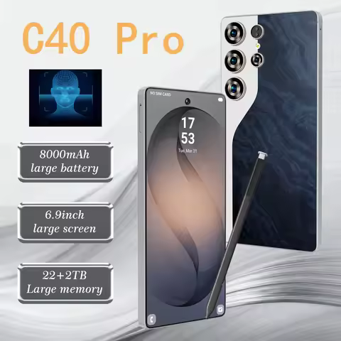 高品质2026新款C40 Pro原装智能4G 5G双卡双待系统全球版8000mAh电池到货
